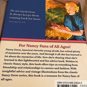 Nancy Drew had back book title clues for real life